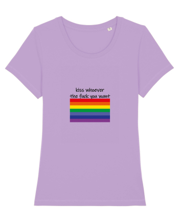 LGBT Kiss Design Lavender Dawn