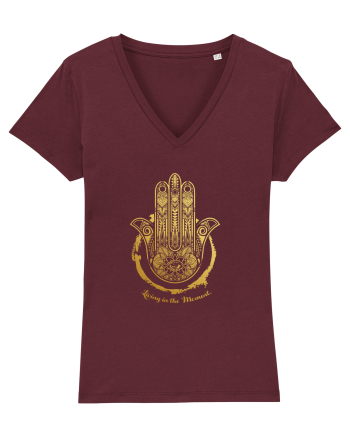 Hamsa   Burgundy
