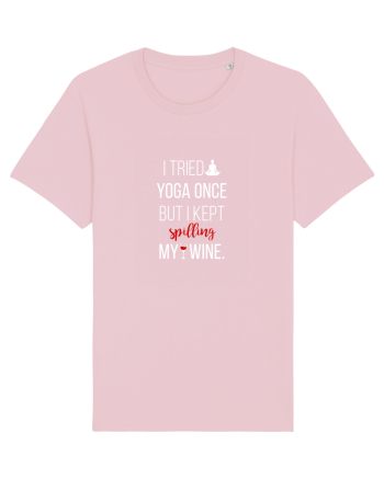 I tried yoga once Cotton Pink
