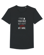 I tried yoga once Tricou mânecă scurtă guler larg Bărbat Skater