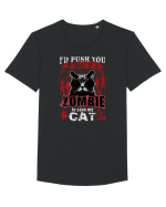 Save my cat Tricou mânecă scurtă guler larg Bărbat Skater