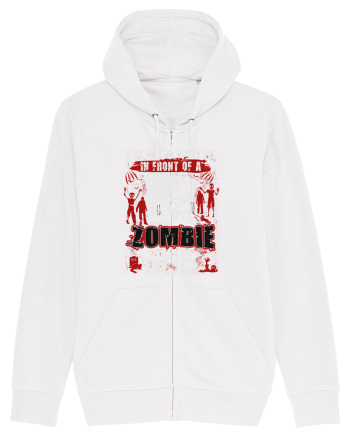 I'd push you in front of a zombie to save my dog. White