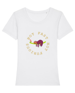 Fast and Furious Design Tricou mânecă scurtă guler larg fitted Damă Expresser