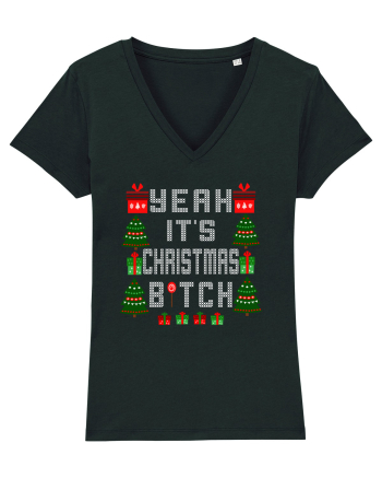 Yeah It's Christmas Bitch Black