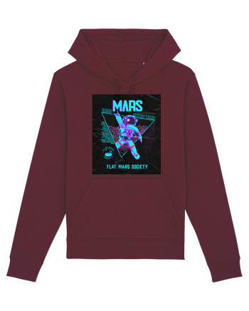 Flat Mars Society Burgundy