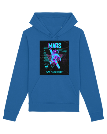 Flat Mars Society Royal Blue