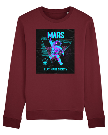 Flat Mars Society Burgundy