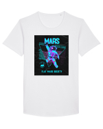 Flat Mars Society Tricou mânecă scurtă guler larg Bărbat Skater