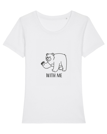 Bear With Me Design White