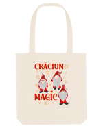 Craciun magic cu gnomi Sacoșă textilă