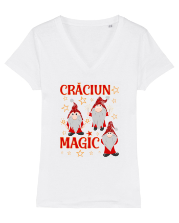 Craciun magic cu gnomi White