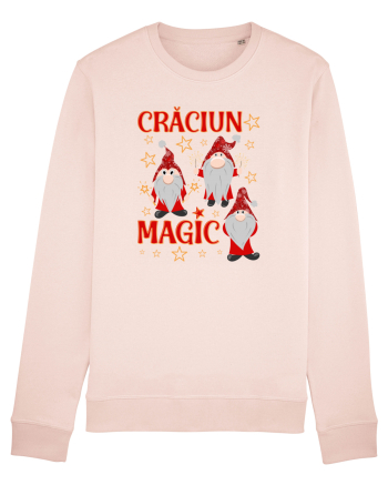 Craciun magic cu gnomi Candy Pink
