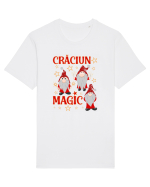 Craciun magic cu gnomi Tricou mânecă scurtă Unisex Rocker