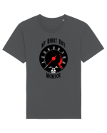 Heart Rate Monitor Tricou mânecă scurtă Unisex Rocker