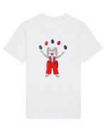 Iepure jongler Tricou mânecă scurtă Unisex Rocker