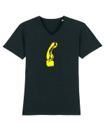 brancusi Tricou mânecă scurtă guler V Bărbat Presenter