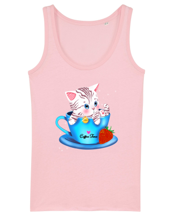 Pisicuță în cafeluță Cotton Pink