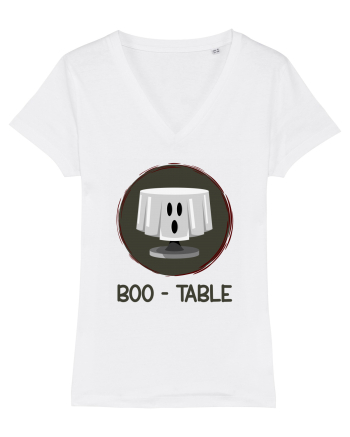 Boo-table White