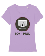 Boo-table Tricou mânecă scurtă guler larg fitted Damă Expresser