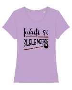Iubiti si bilele negre Tricou mânecă scurtă guler larg fitted Damă Expresser