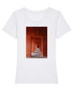 The Way Design Tricou mânecă scurtă guler larg fitted Damă Expresser