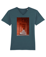 The Way Design Tricou mânecă scurtă guler V Bărbat Presenter