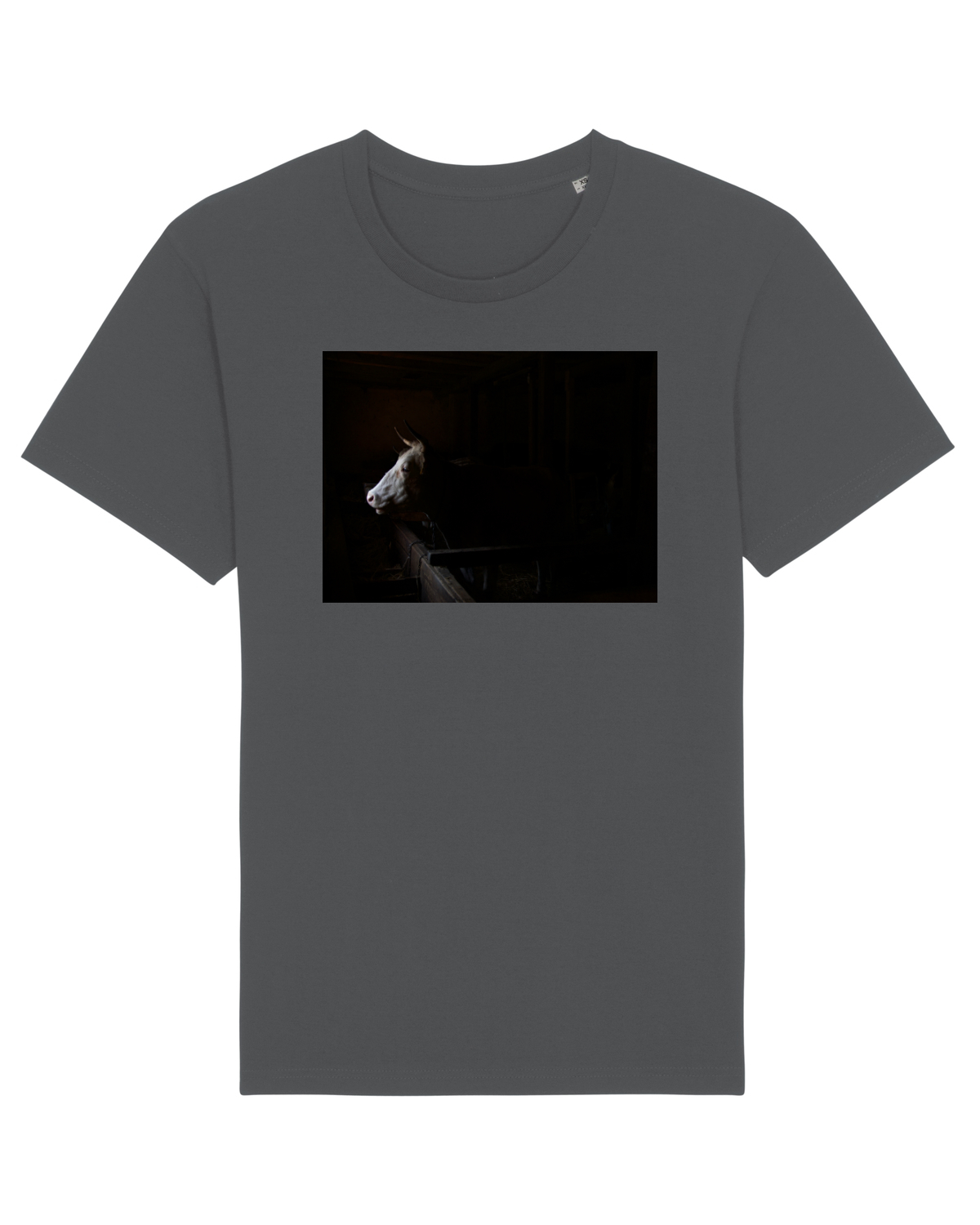 Tricou mânecă scurtă Unisex Rocker Anthracite