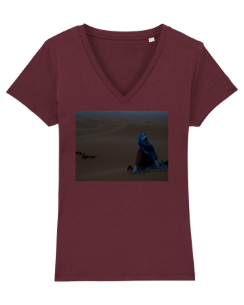 Tea in the Desert Design Burgundy