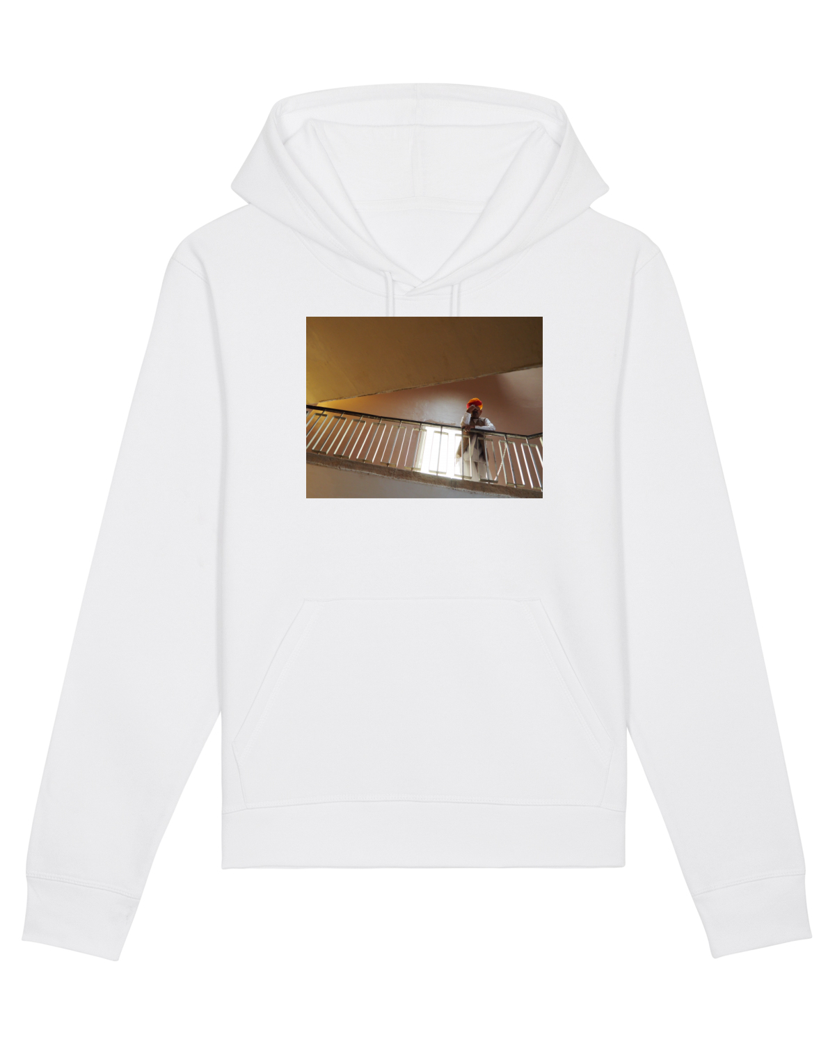 Hanorac Unisex Drummer White