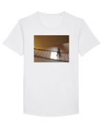 Mindfulness Design Tricou mânecă scurtă guler larg Bărbat Skater