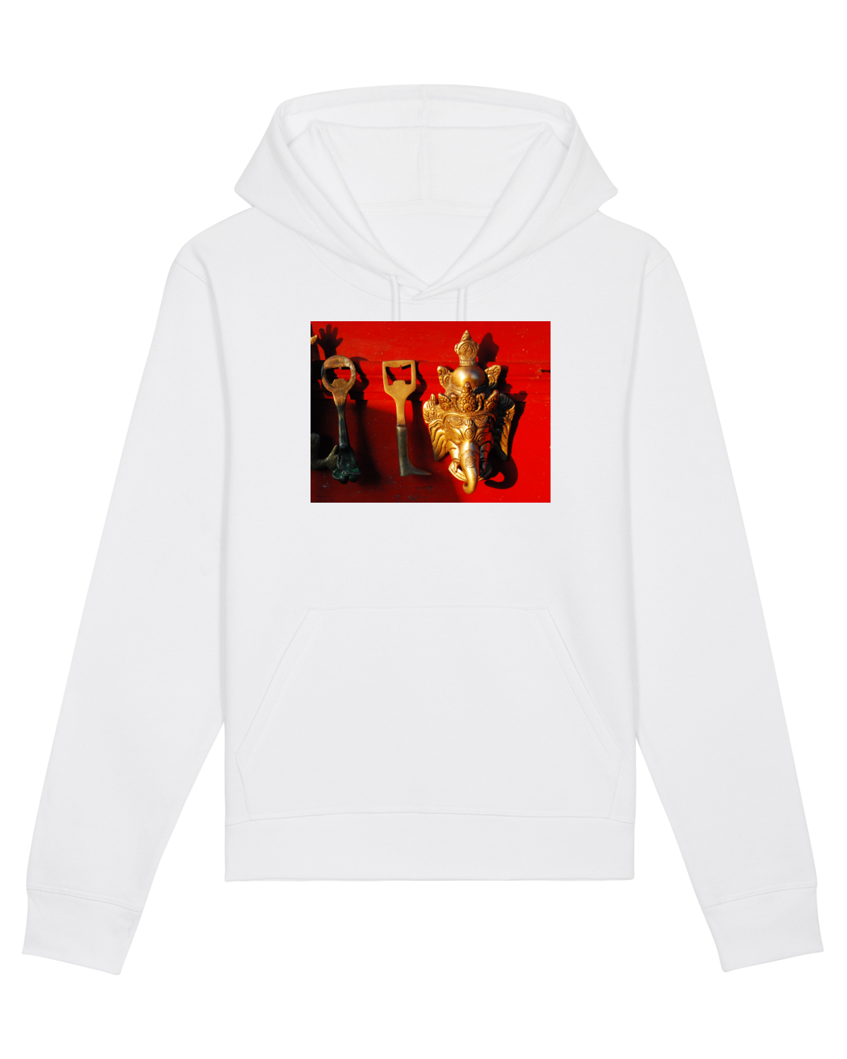 Hanorac Unisex Drummer White