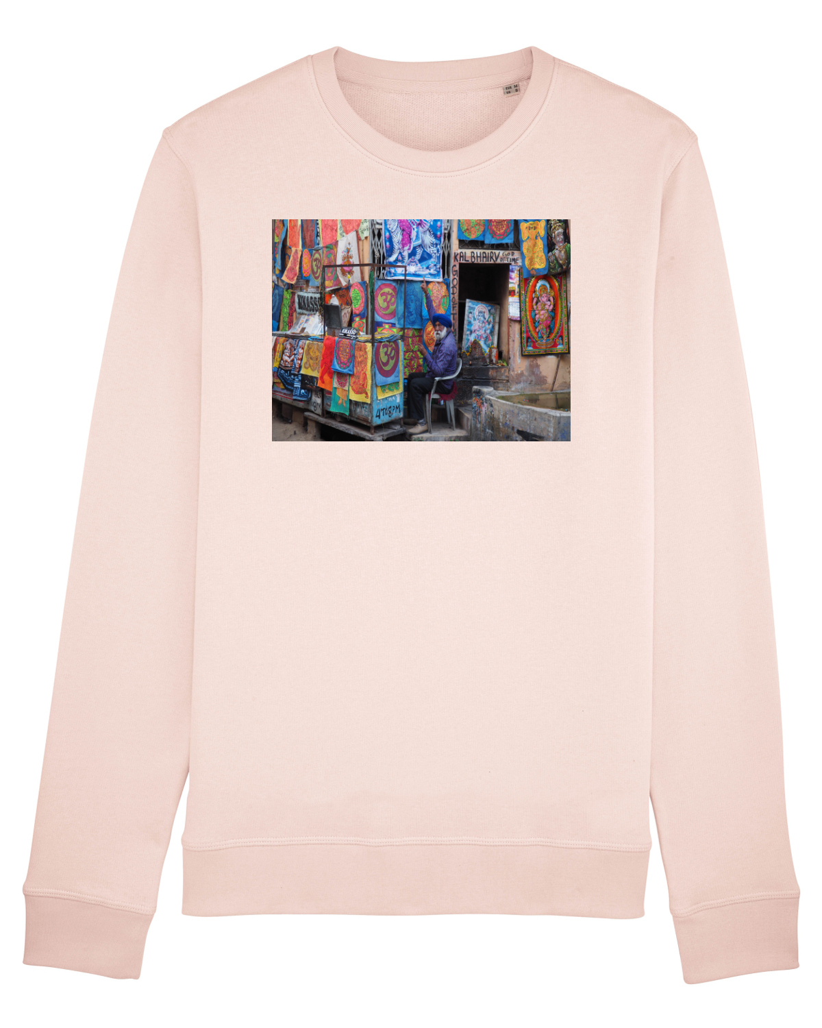 Bluză mânecă lungă Unisex Rise Candy Pink