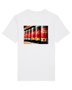 Praying Wheels Design Tricou mânecă scurtă Unisex Rocker