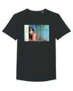 Gas Station Design Tricou mânecă scurtă guler larg Bărbat Skater