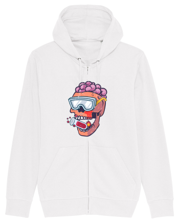 Cercetatorul nebun. Mad Scientist Halloween White