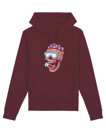 Cercetatorul nebun. Mad Scientist Halloween Burgundy