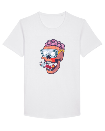Cercetatorul nebun. Mad Scientist Halloween White