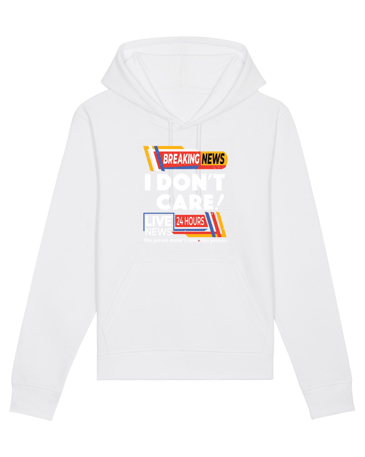 Hanorac Unisex Drummer White