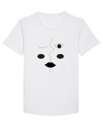 Her Design Tricou mânecă scurtă guler larg Bărbat Skater
