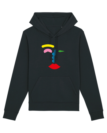 Funky Face Design Black
