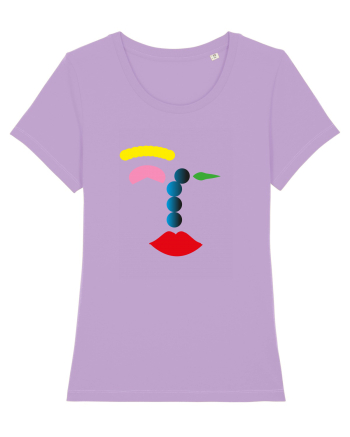 Funky Face Design Lavender Dawn