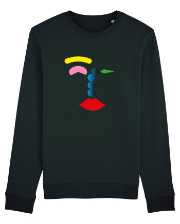 Funky Face Design Black