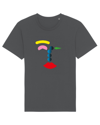 Funky Face Design Anthracite