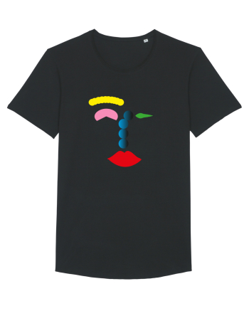 Funky Face Design Black