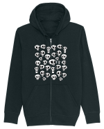 Funny Halloween Skulls Hanorac cu fermoar Unisex Connector