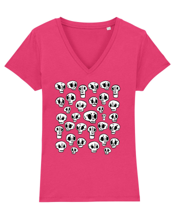 Funny Halloween Skulls Raspberry