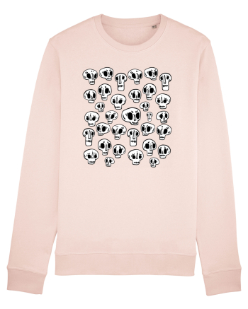 Funny Halloween Skulls Candy Pink
