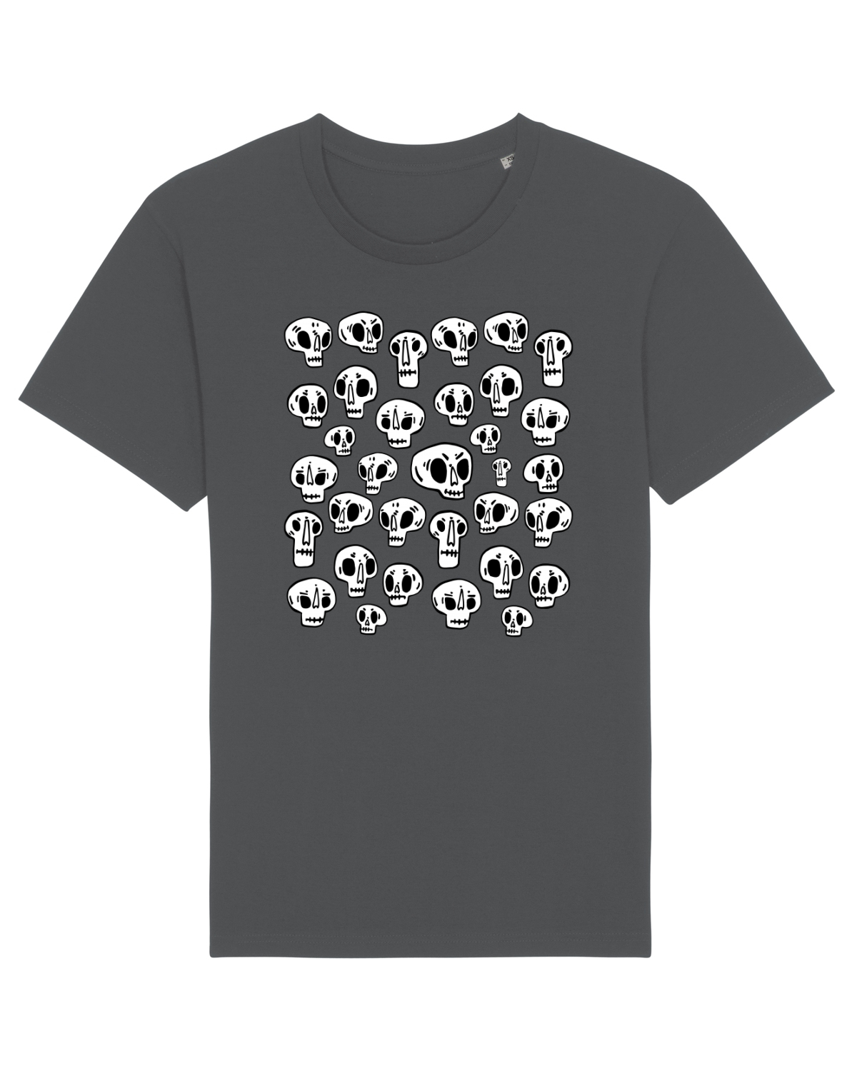 Tricou mânecă scurtă Unisex Rocker Anthracite