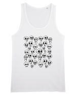 Funny Halloween Skulls Maiou Bărbat Runs