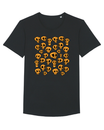 Funny Halloween Skulls Black